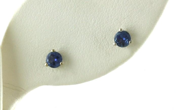content/products/Montana Yogo Sapphire Studs in 3-Prong Martini Settings in White Gold (0.50cts TWT)