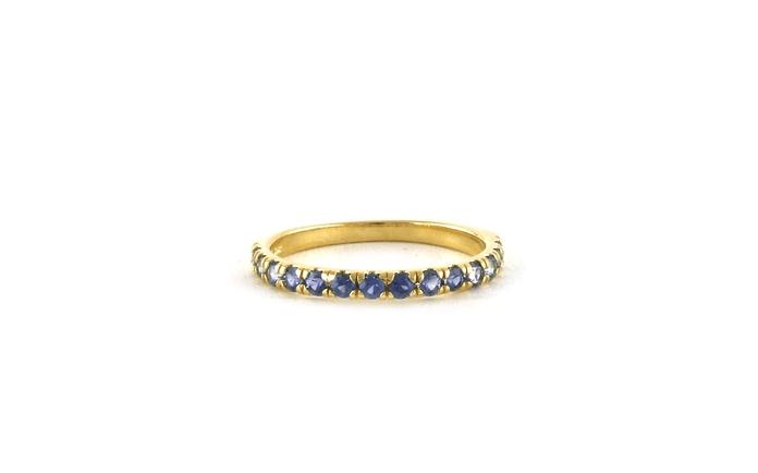 content/products/14-Stone French-set Montana Yogo Sapphire Band in Yellow Gold (0.50cts TWT)