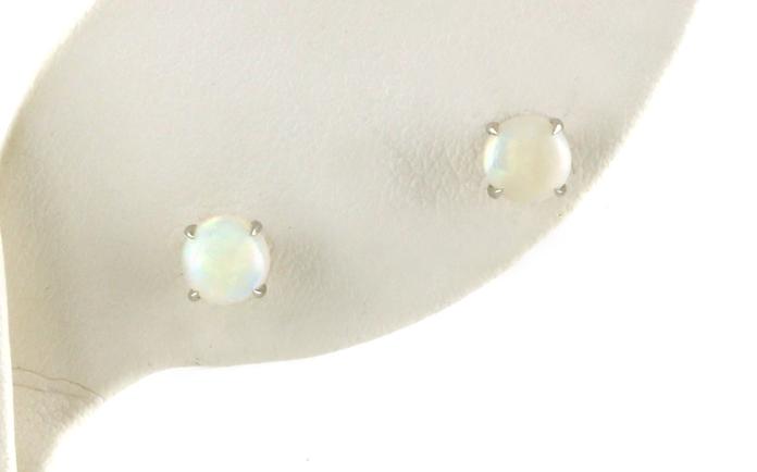 content/products/Solitaire-style Opal Stud Earrings in White Gold (0.82cts TWT) 