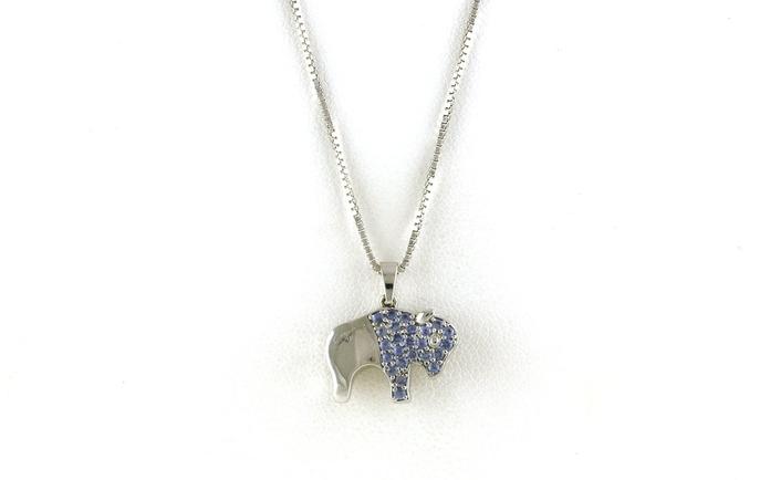 content/products/Buffalo Pave Montana Yogo Sapphire Necklace in White Gold (0.39cts TWT)