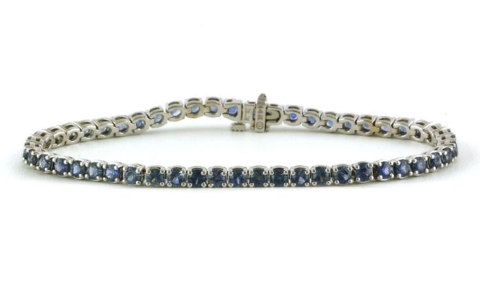 content/products/Montana Sapphire Tennis Bracelet in White Gold (6.54cts TWT)