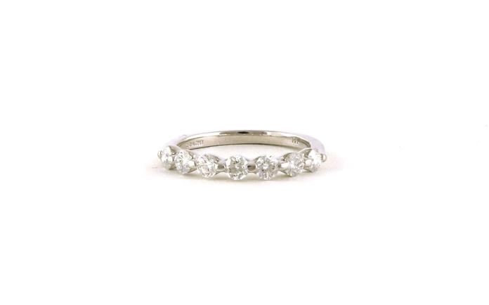 content/products/7-Stone Diamond Wedding Band On White Gold Band (0.79cts TWT)