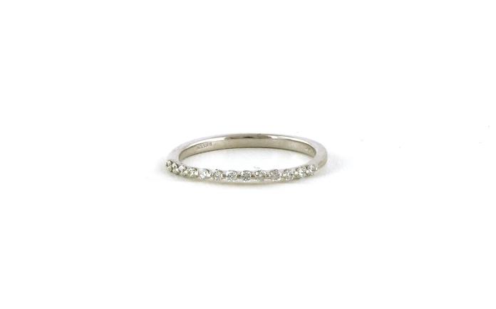 content/products/13-Stone Diamond Wedding Band on White Gold Band (0.18cts TWT) 