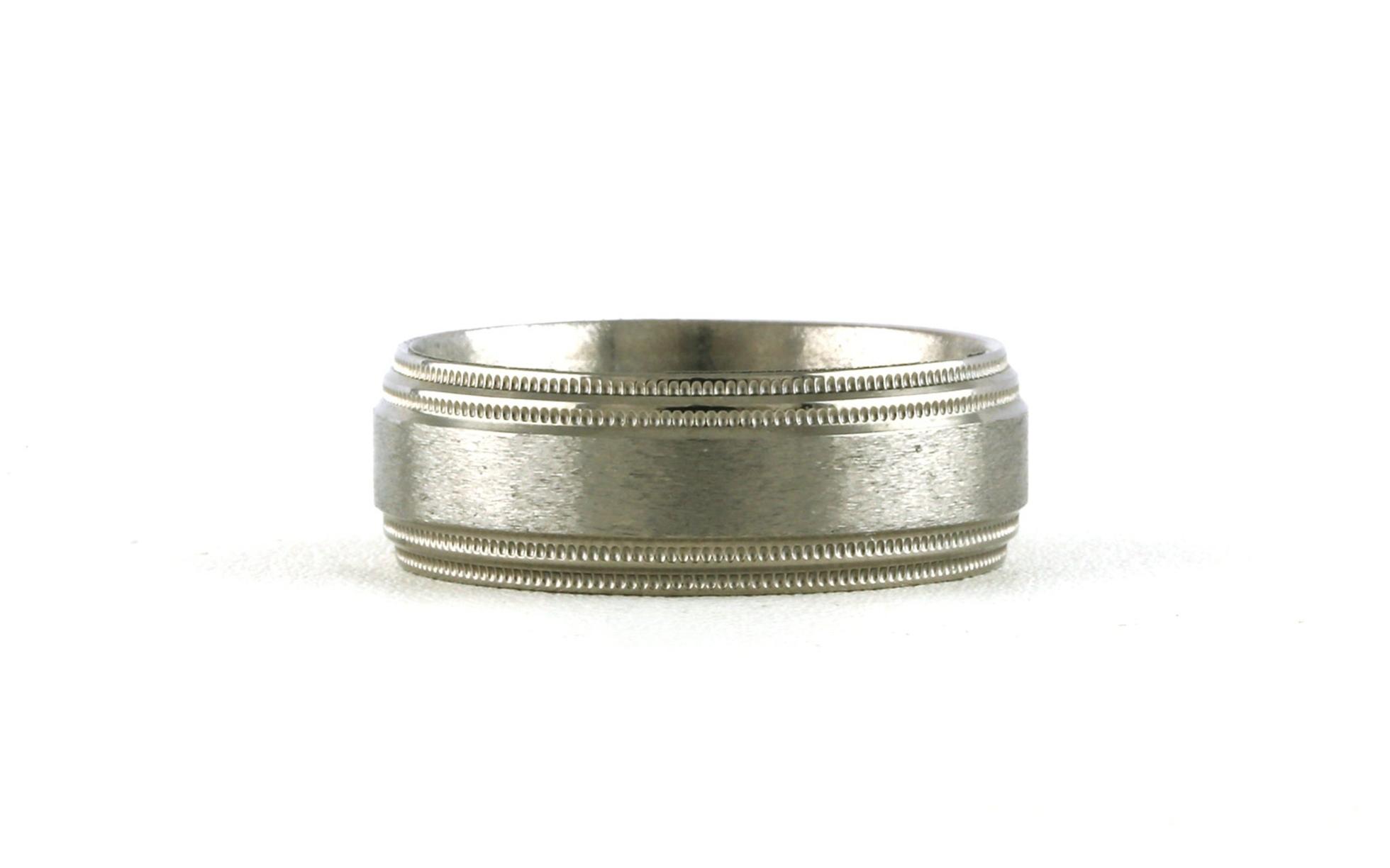 Titanium Men's Wedding Band (8mm)