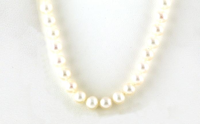 content/products/Fresh Water Pearl Necklace with  White Gold Clasp (6 - 6.5 mm)
