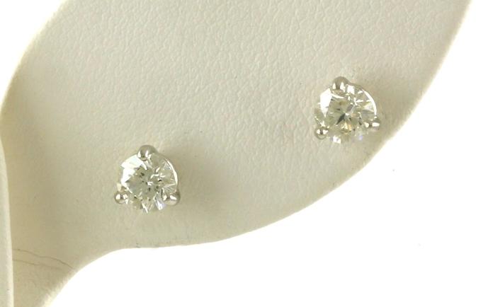 content/products/Diamond Stud Earrings in 3-Prong Martini Settings in White Gold (1.02cts TWT)