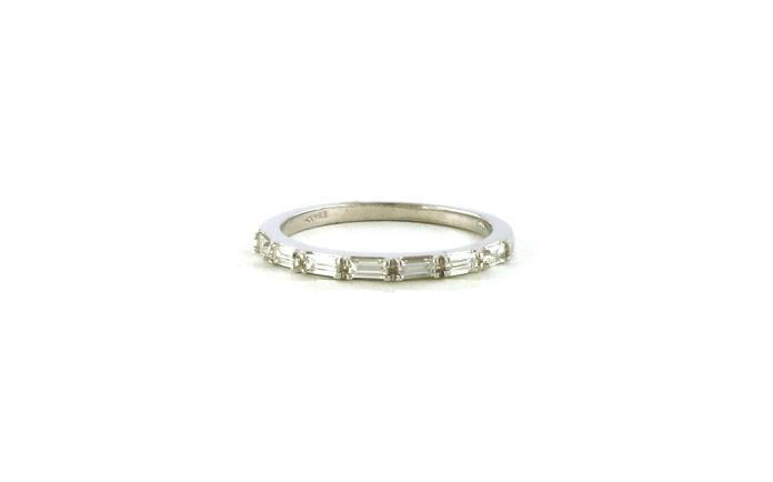 content/products/7-Stone Prong-set Baguette Diamond Wedding Band in White Gold (0.40cts TWT)