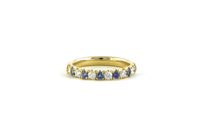 content/products/12-Stone Alternating Prong-set Montana Yogo Sapphire and Diamond Band in Yellow Gold (0.80cts TWT)