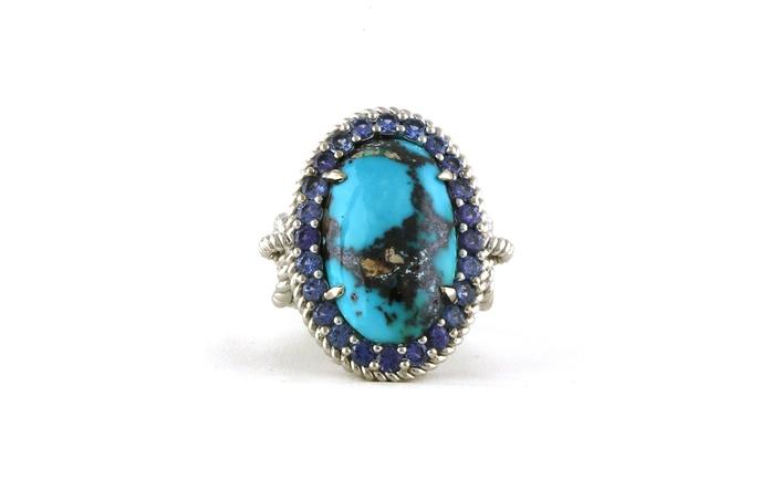 content/products/Rope Detail Split Shank Turquoise and Montana Yogo Sapphire Ring in White Gold (1.70cts TWT)