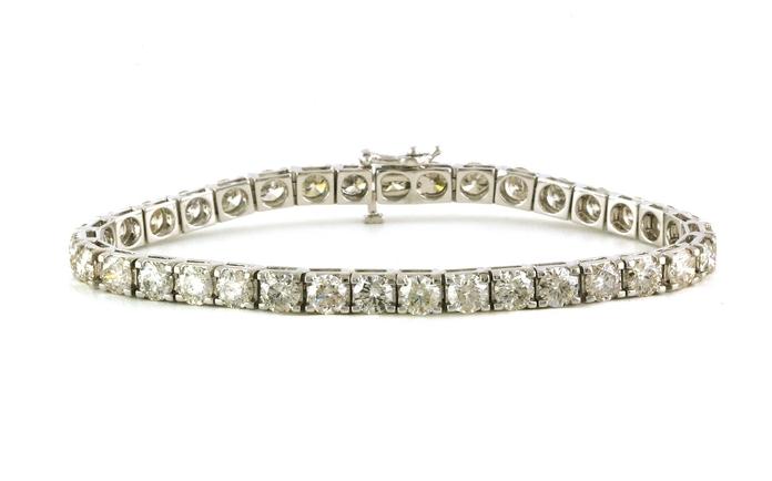 content/products/4-Prong Diamond Tennis Bracelet in White Gold (11.00cts TWT)