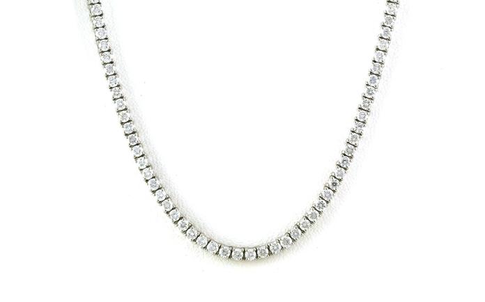 content/products/4-Prong Diamond Riviera Necklace in White Gold (7.00cts TWT)