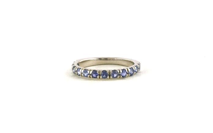 content/products/12-Stone French-set Montana Yogo Sapphire Band in White Gold (0.58cts TWT)