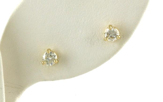 content/products/Diamond Stud Earrings in 3-Prong Martini Settings in Yellow Gold (0.46ct TWT)