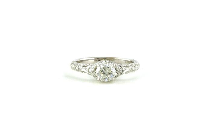 content/products/Filigree 4-Prong Diamond Engagement Ring in White Gold (0.78cts TWT)