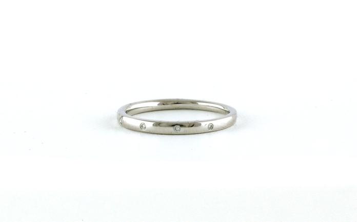 content/products/5-Stone Flush-set Diamond Wedding Band in White Gold (0.05cts TWT)