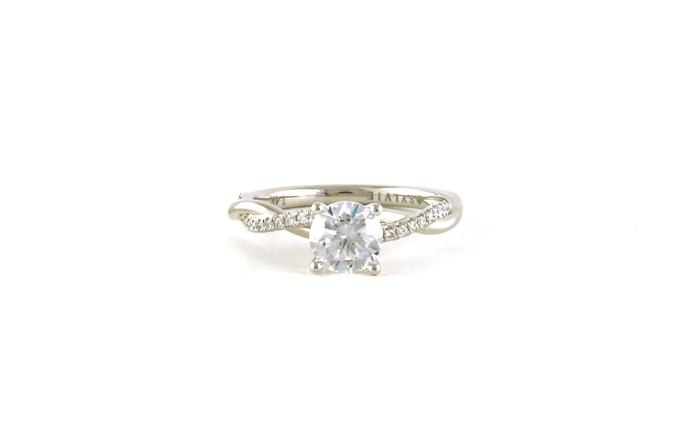 content/products/Yasmine Pave Twist 4-Prong Engagement Ring Mounting in White Gold (0.14cts TWT)