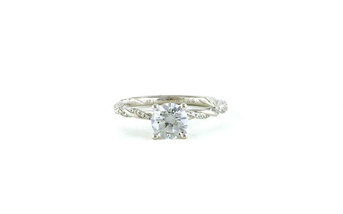 content/products/4-Prong Jolie Twisted Shank Engagement Ring Mounting in White Gold (0.15cts TWT)