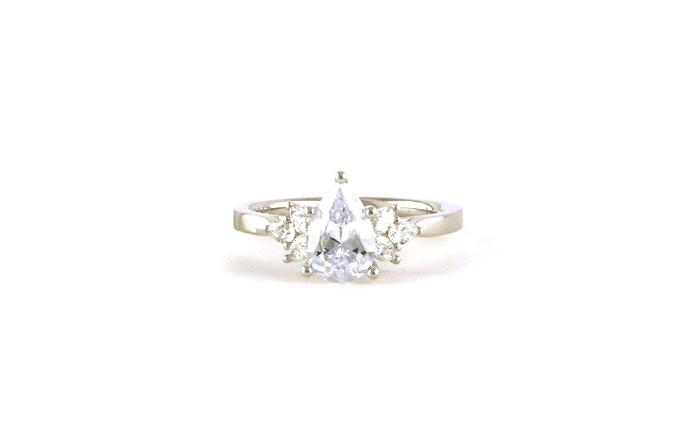 content/products/7-Stone Darby Cluster Pear-cut Engagement Ring Mounting in White Gold (0.31cts TWT)