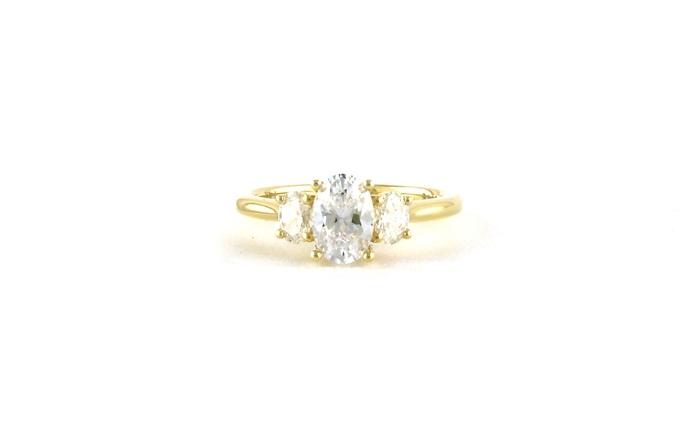 content/products/4-Prong Set 3-Stone Oval-Cut Engagement Ring Mounting in Yellow Gold (0.50cts TWT)