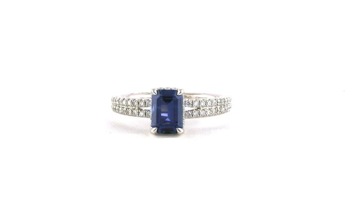 content/products/4-Prong Double Pave Shank Emerald-Cut Montana Yogo Sapphire Ring in White Gold (1.55cts TWT)