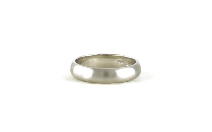 content/products/Estate Piece: Half Round Men's Wedding Band in White Gold