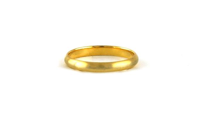 content/products/Estate Piece: Satin Finish Half Round Men's Wedding Band in Yellow Gold