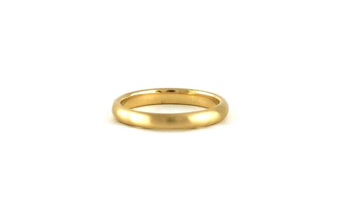 content/products/Estate Piece: Satin Finish Half Round Men's Wedding Band in Yellow Gold