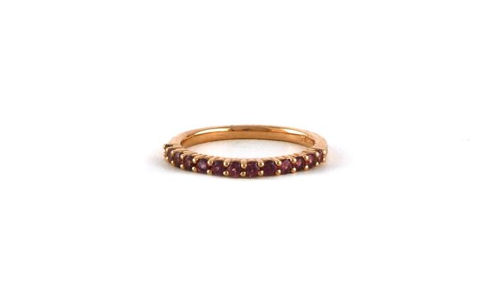 content/products/13-Stone Share-Prong Garnet Ring in Rose Gold (0.61cts TWT)