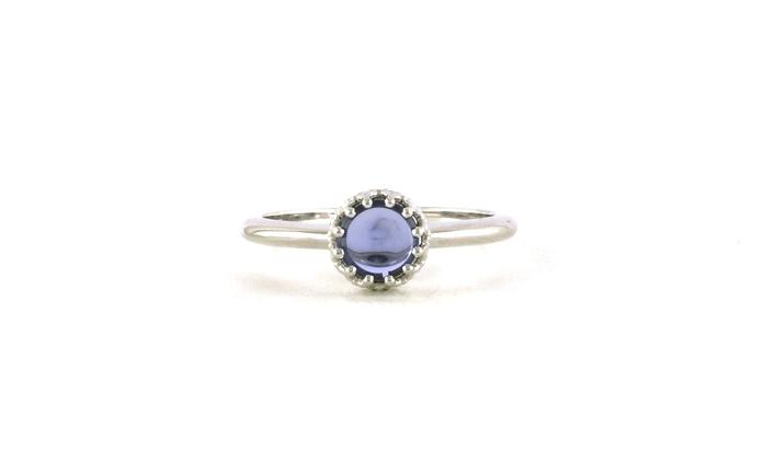 content/products/Solitaire Cabochon-cut Montana Yogo Sapphire Ring in White Gold (0.49cts) 