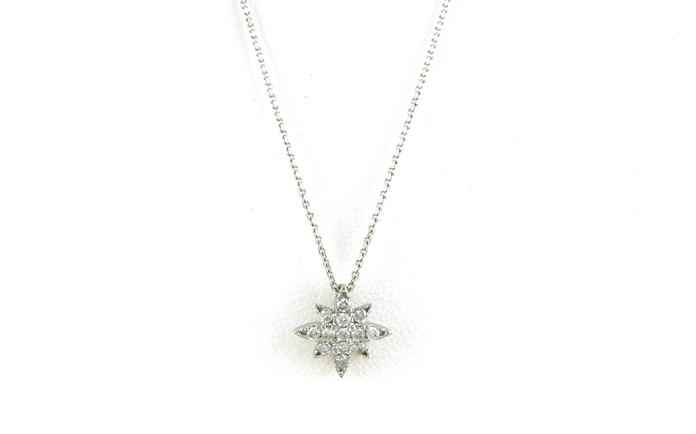 content/products/Pave Star Diamond Necklace (0.15cts TWT)