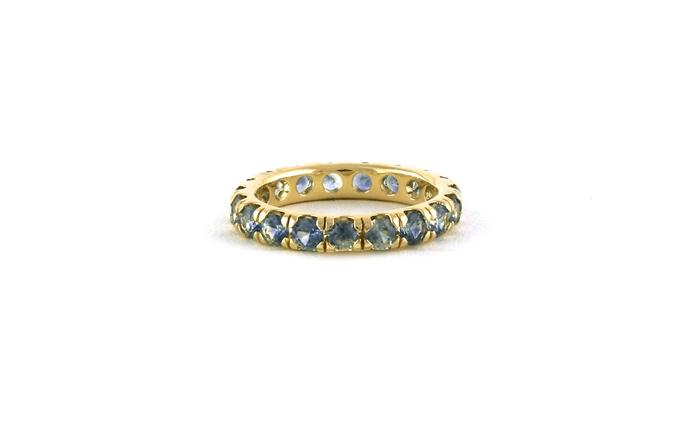 content/products/Montana Sapphire Eternity Band in Yellow Gold (2.38cts TWT)