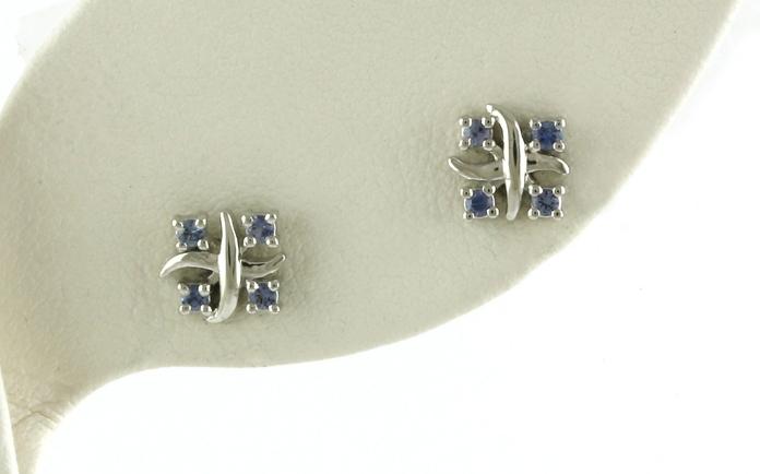 content/products/4-Stone X Design Montana Yogo Sapphires Earrings in Sterling Silver (0.16cts TWT)