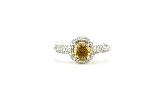 content/products/Halo-style Yellow-Orange Montana Sapphire and Diamond Ring in White Gold (1.39cts TWT)