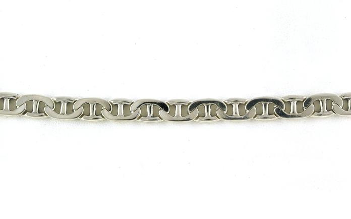 content/products/Estate Piece: Anchor Link Chain Bracelet in Sterling Silver