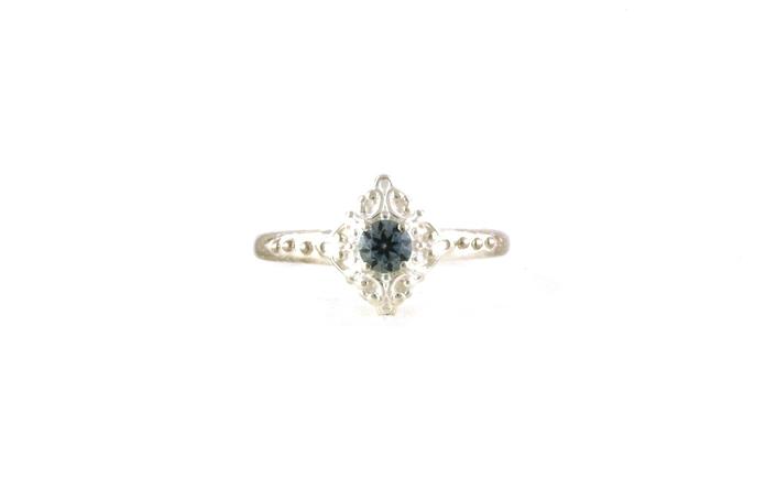 content/products/Filigree Kite-Shape Montana Sapphire Ring in White Sterling Silver (0.35cts TWT)