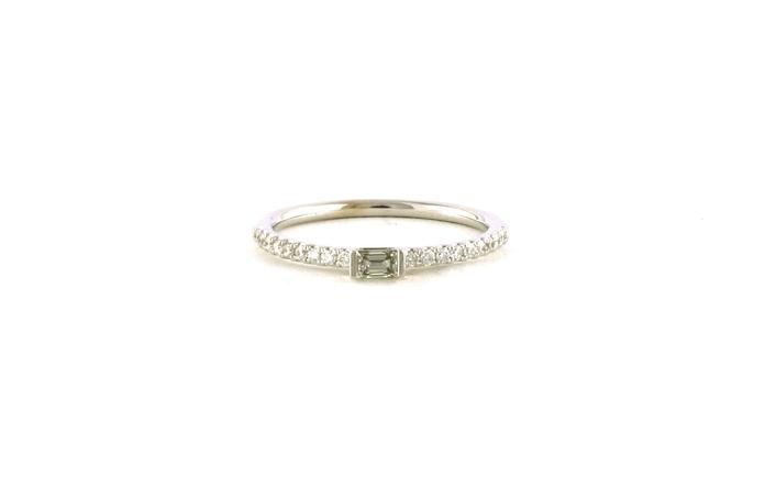 content/products/Estate Piece: Petite Bar-set Baguette Diamond Ring in White Gold (0.25cts TWT)