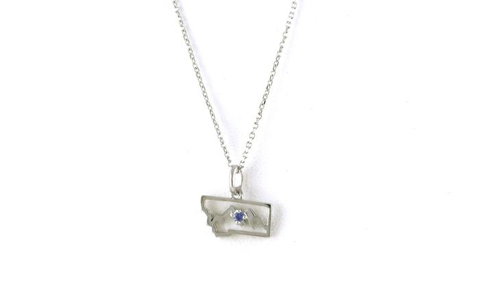 content/products/Petite State of Montana Outline Mountain Ridgeline Necklace with Montana Yogo Sapphire in Sterling Silver (0.03cts)