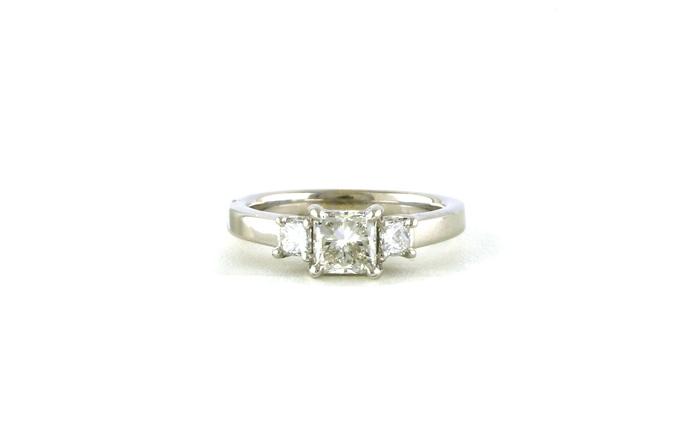 content/products/3-Stone Princess-cut Diamond Engagement Ring in White Gold (1.34cts TWT)