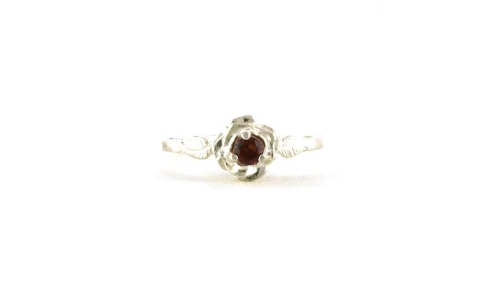 content/products/Rose Montana Garnet Rings in Sterling Silver (3.00mm)