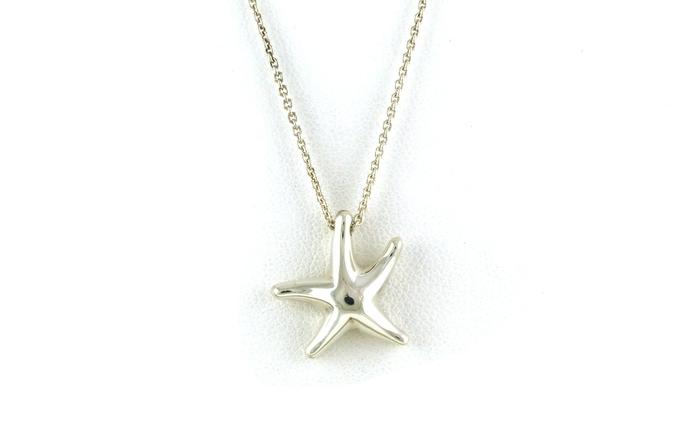 content/products/Estate Piece: Starfish Necklace in Sterling Silver