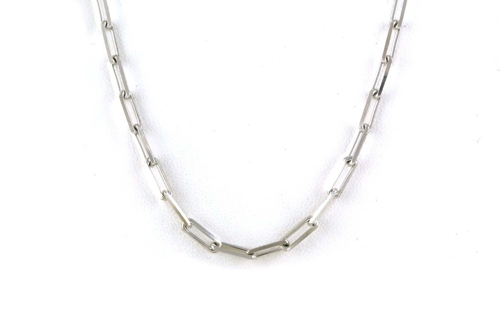 Paperclip Chain in Sterling Silver (2.8mm)