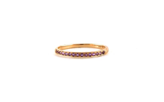 content/products/15-Stone Amethyst Ring in Rose Gold (0.14cts TWT)