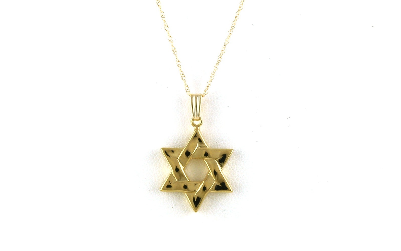 Star of David Necklace in Yellow Gold