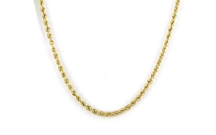 content/products/Estate Piece: Solid Rope Chain Necklace in Yellow Gold (1.95mm)