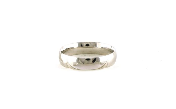 content/products/Estate Piece: Light Comfort Fit Men's Wedding Band in White Gold