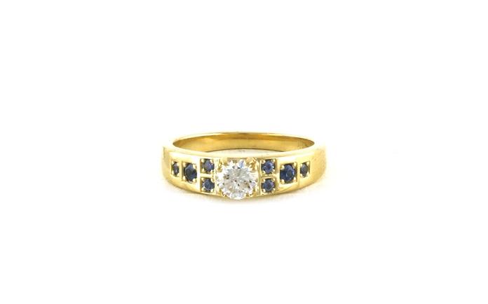 content/products/Diamond and Montana Yogo Sapphire Ring in Yellow Gold (0.58ct TWT)