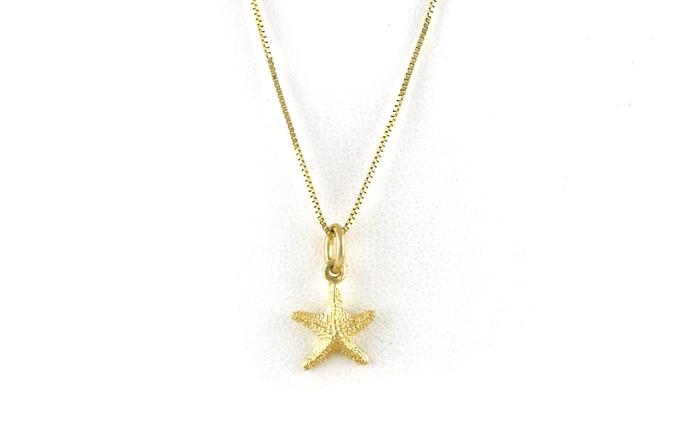 content/products/Estate Piece: Starfish Pendant or Necklace in Yellow Gold