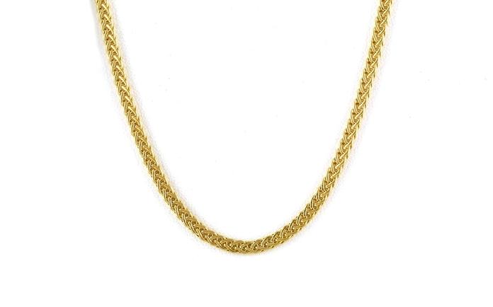 content/products/Estate Piece: Braided Flat Chain Necklace in Yellow Gold