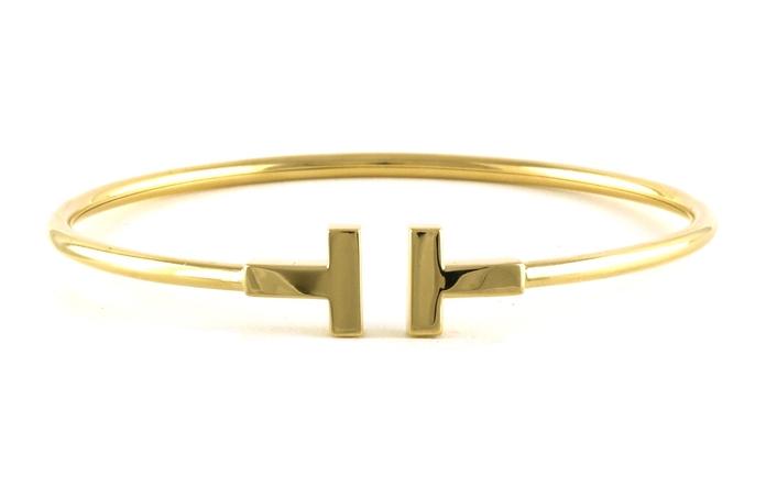 content/products/Estate Piece Tiffany & Co. "T" Cuff Bracelet in Yellow Gold
