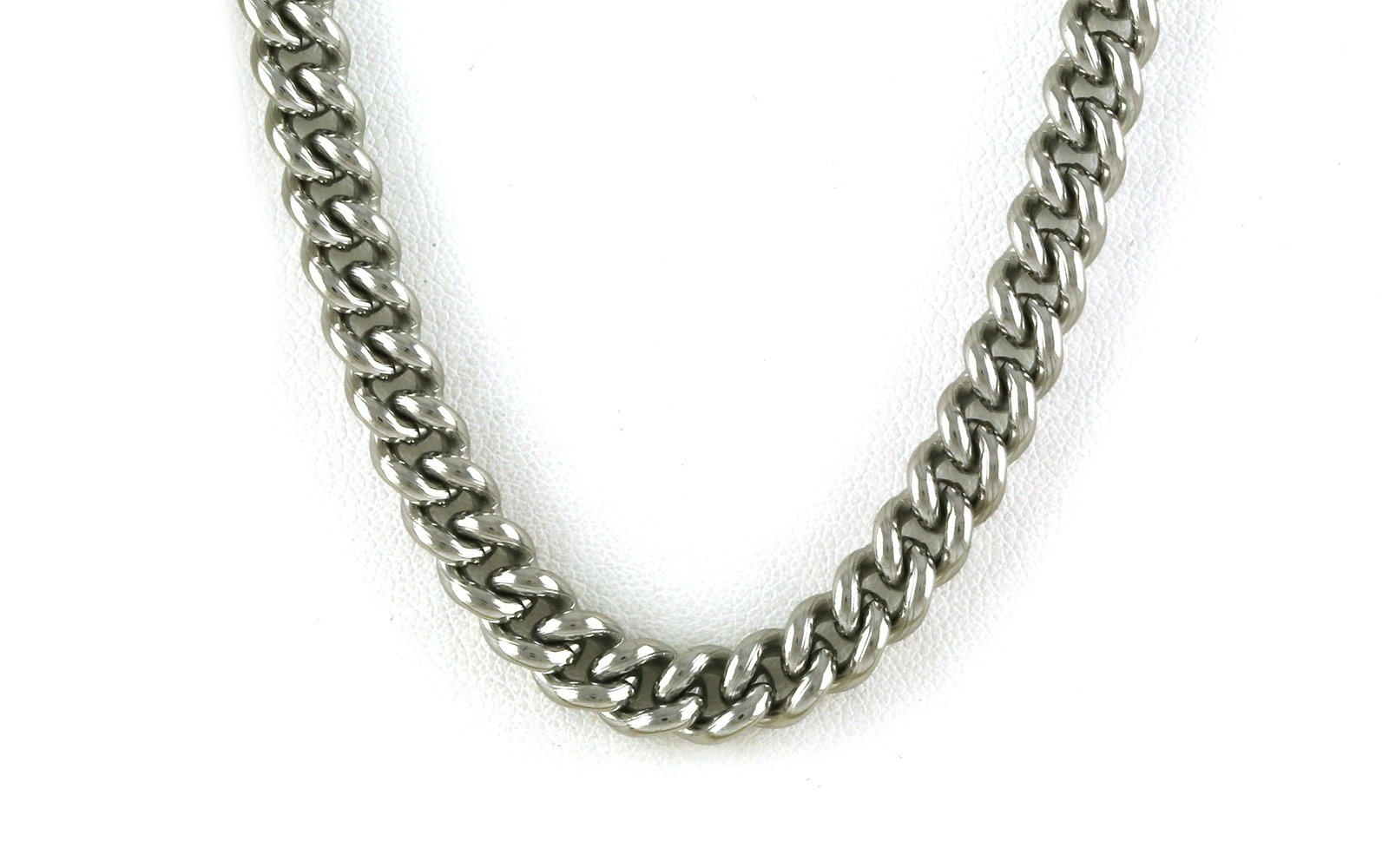 Men's 6.3mm Curb Chain in Stainless Steel